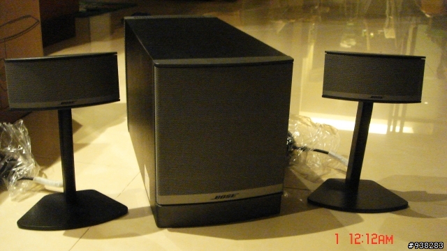 (分享)我的Bose companion 5 開箱實況側錄