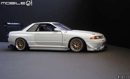 分享國外金屬車模改裝~NISSAN SKYLINE GTR R32 暴改版