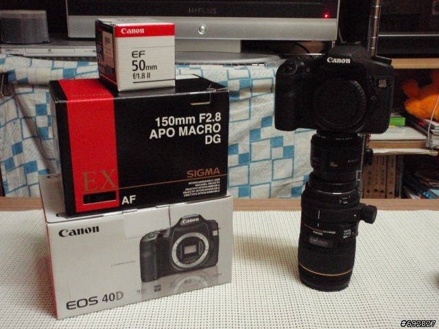 【開箱】40D 新手開箱。（貼圖完成，叉燒包已全滅！）