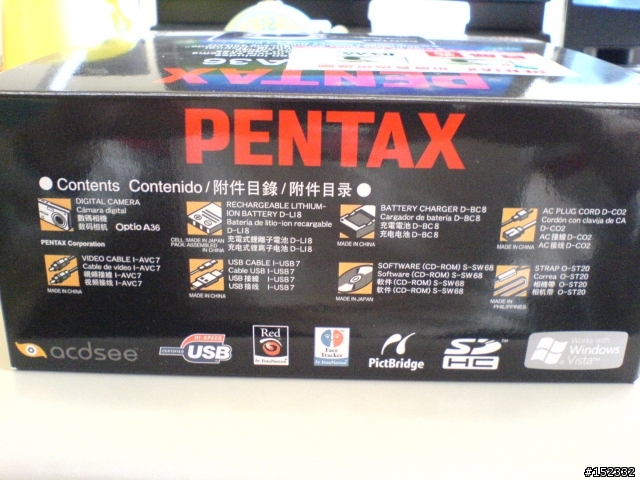 PENTAX A36（A40） 簡單開箱文