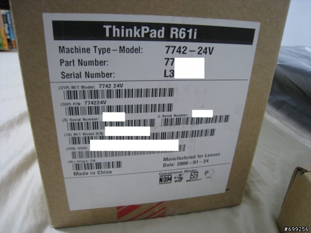 [開箱] ThinkPad R61i 24V