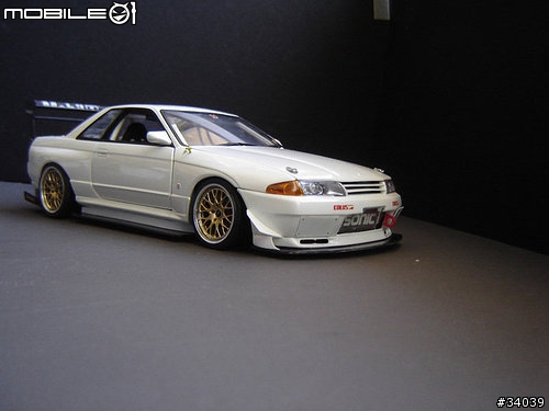 分享國外金屬車模改裝~NISSAN SKYLINE GTR R32 暴改版