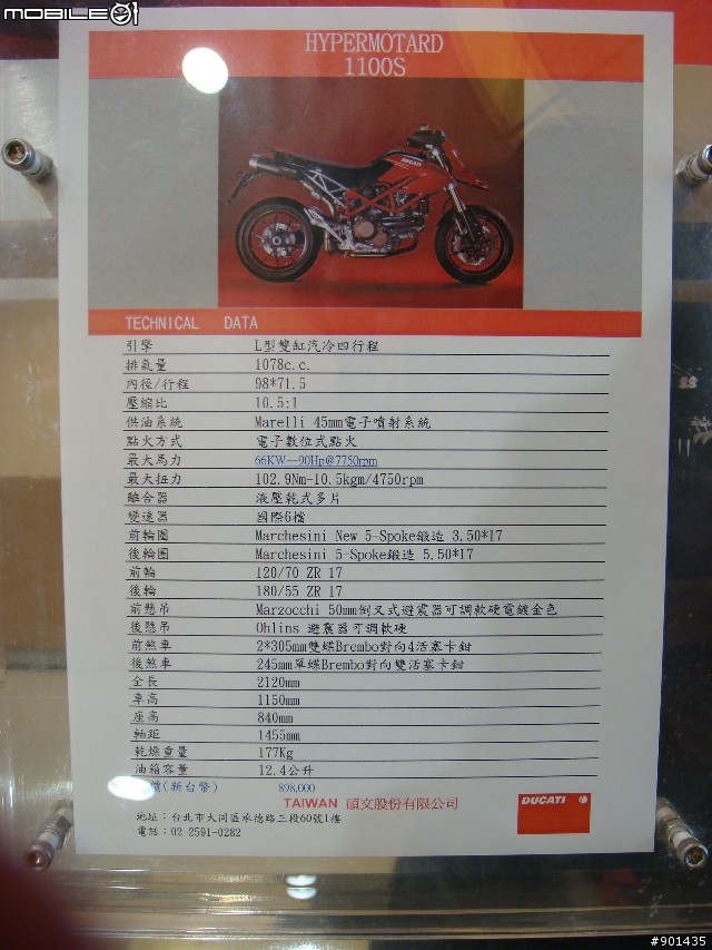 新光Ducati重機展