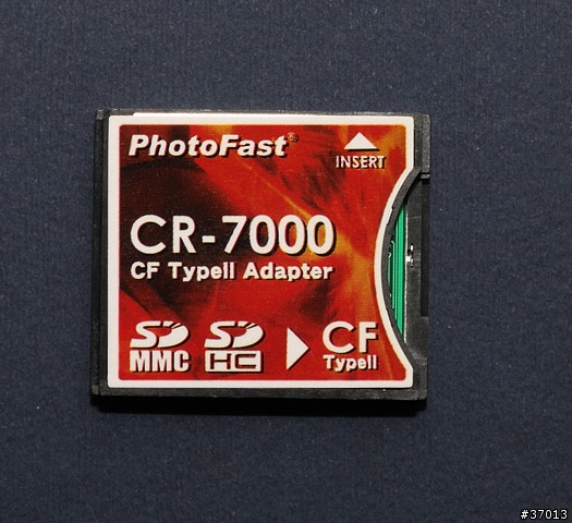 PhotoFast CR-7000 SDHC轉CF 入手簡測