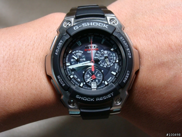 [分享]Casio 太陽能五局電波時計G-SHOCK MTG-1000-1A入手