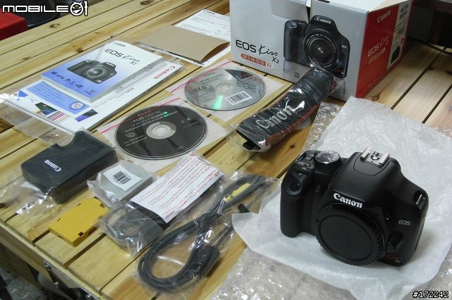 不只是開箱的 Kiss X2 (Canon 450D) 開箱文 (附上試拍跟Liveview測試)