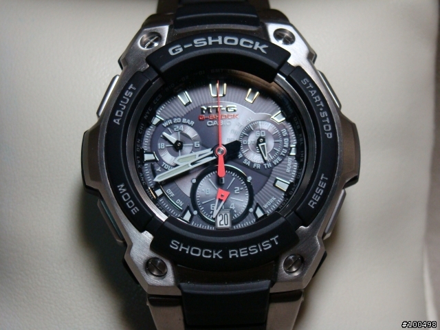 [分享]Casio 太陽能五局電波時計G-SHOCK MTG-1000-1A入手