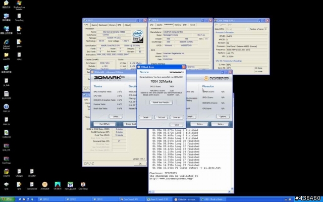 ［首部曲]當Rampage Formula碰上雙核心初代王者X6800...