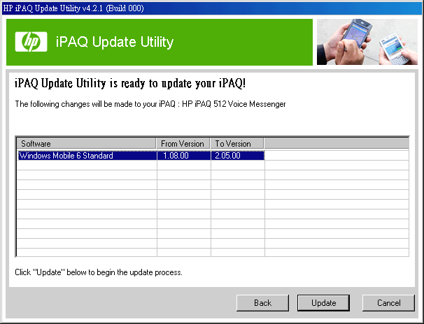[分享] 冷門機 HP iPAQ 512 Voice Messenger ROM 更新