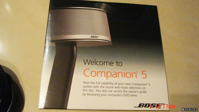 (分享)我的Bose companion 5 開箱實況側錄