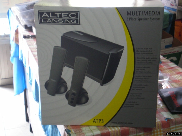 [分享]ALTEC ATP3~少少圖開箱試聽