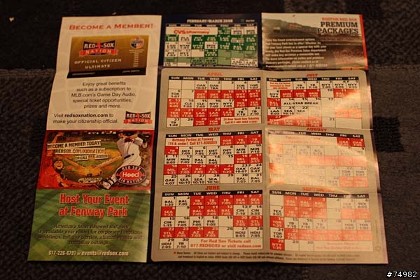 [分享]'08 Yankees VS Red Sox @ Fenway Park First Game Tickets