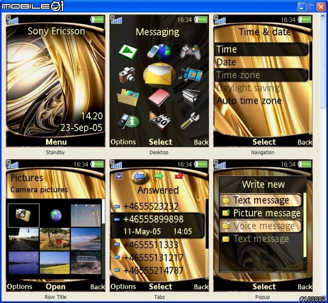 [W890i]原廠線上主題,W910i、Z750i通用