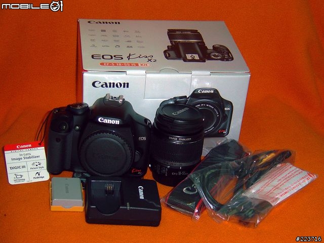 Canon Kiss X2 (450D) 入手