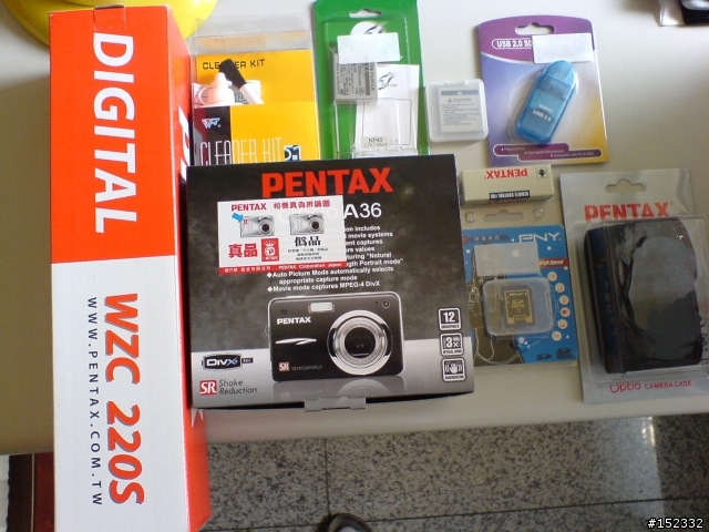 PENTAX A36（A40） 簡單開箱文
