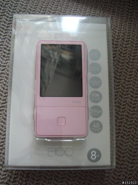 我的iriver H10 6GB終於退休了..E100 Pink 8GB入手!!