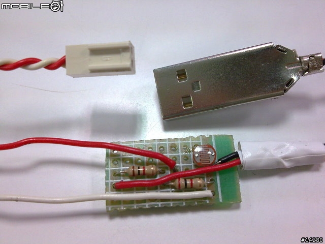 DIY 隨光線變化亮度的 LED 燈