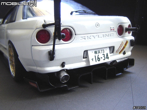 分享國外金屬車模改裝~NISSAN SKYLINE GTR R32 暴改版