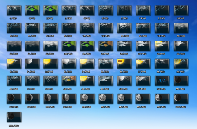 [分享] 我的SBSH Pocketweather-v2.06 skin