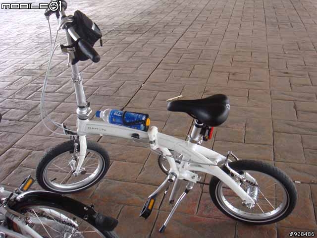 新入的DAHON小白折車試乘