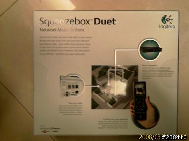 [不專業]開箱分享- logitech Squeezebox Duet