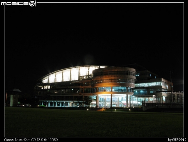 Canon G9 逢甲大學夜景~