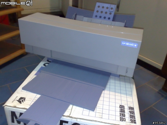 [懷舊開箱] - 日本原裝進口 乾式列表機