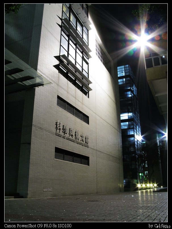Canon G9 逢甲大學夜景~