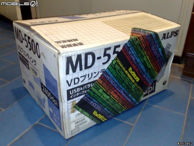 [懷舊開箱] - 日本原裝進口 乾式列表機