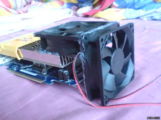 EN8600GT SILENT 改風扇!.....