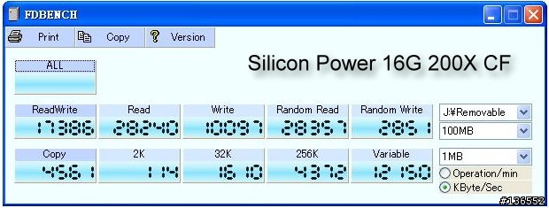 令人失望的 New SanDisk Extreme III 8G 200X CF 卡