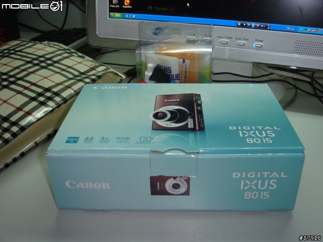 Canon IXUS 80 IS 啟動!!