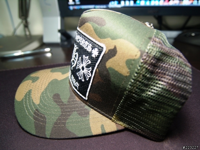 [開箱分享]Chrome Hearts 迷彩卡車帽~~