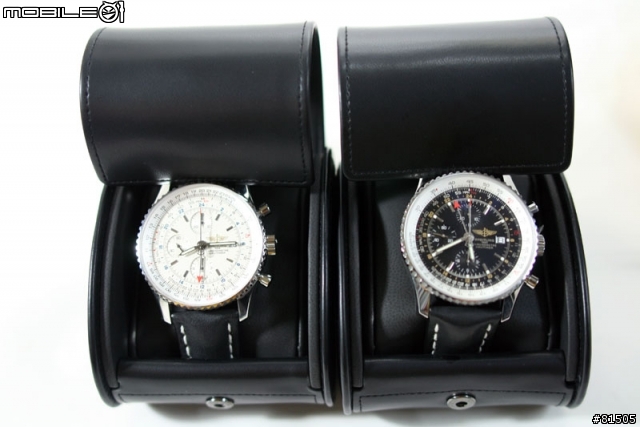 百年靈NAVITIMER WORLD兩地時間入手開箱