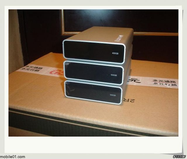 [開箱]FREECOM Hard Drive 3.5" 500G USB外接硬碟