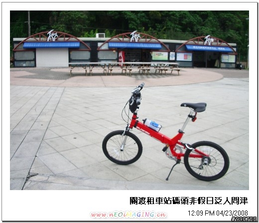 八里左岸淡水行(小紅+攜車袋+台北捷運)