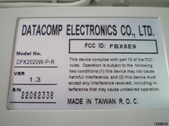 [分享]DATACOMP機械式鍵盤~台灣福華ALPS