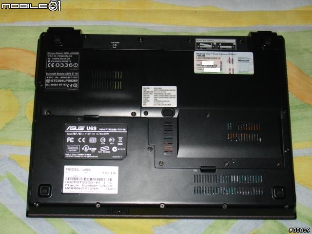 蝶舞星鑽 ASUS U6SG 開箱