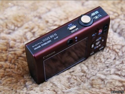 大陸網友上傳 棕色CANON IXUS 80 IS图赏