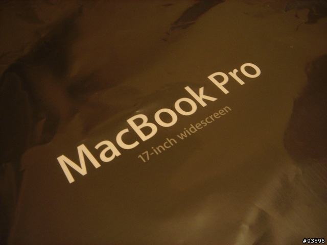 MacBookPro 17" hi-res開箱