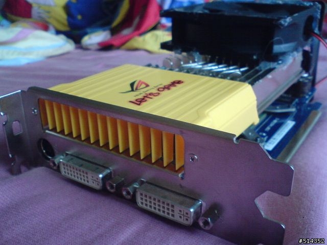 EN8600GT SILENT 改風扇!.....