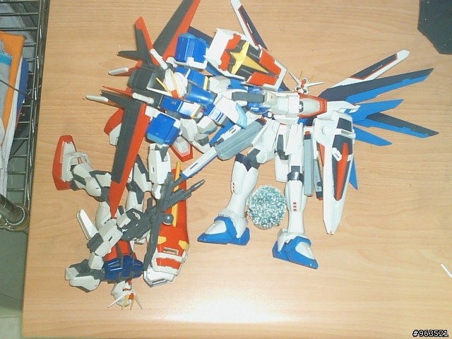 粗糙的GUNDAM SEED 模型照~~