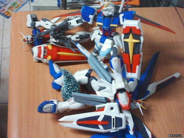 粗糙的GUNDAM SEED 模型照~~