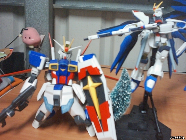 粗糙的GUNDAM SEED 模型照~~