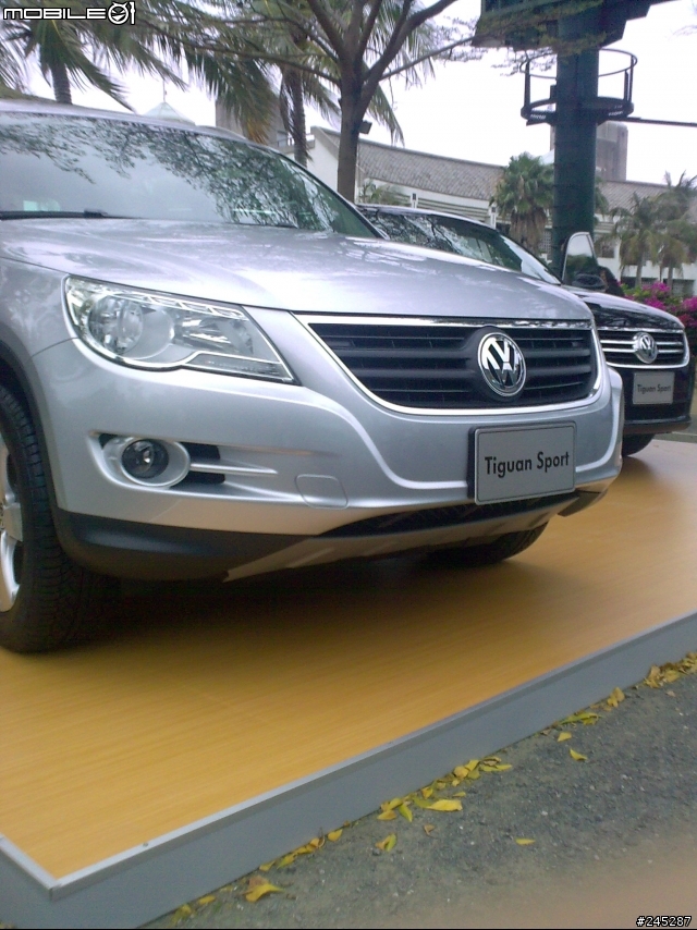 tiguan  "踢館"