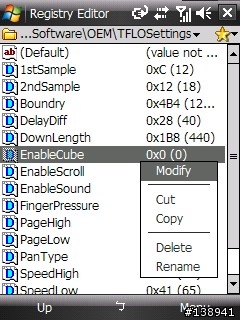用了Spb Mobile Shell 2.0後，想關掉Touch旋轉方塊嗎？