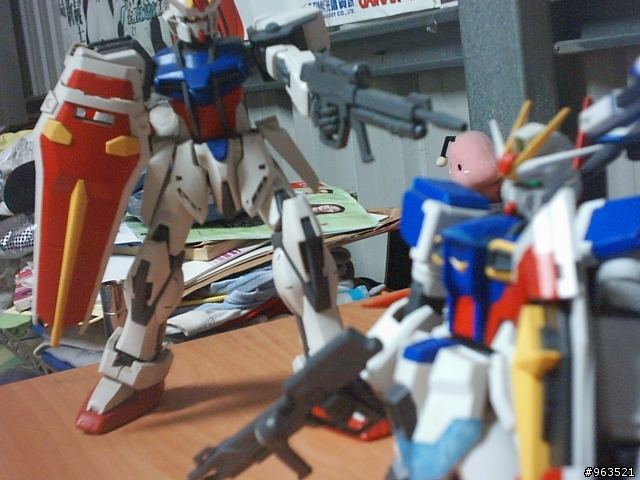 粗糙的GUNDAM SEED 模型照~~