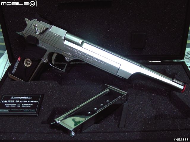 [ 開箱分享 ] 掌中巨砲~ Tokyo Marui Desert Eagle .50 10 inch Biohazard Limited Edition 08' [十週年限定版]