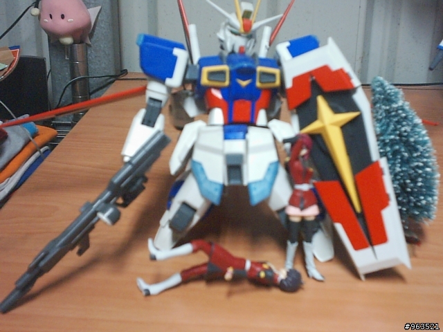 粗糙的GUNDAM SEED 模型照~~