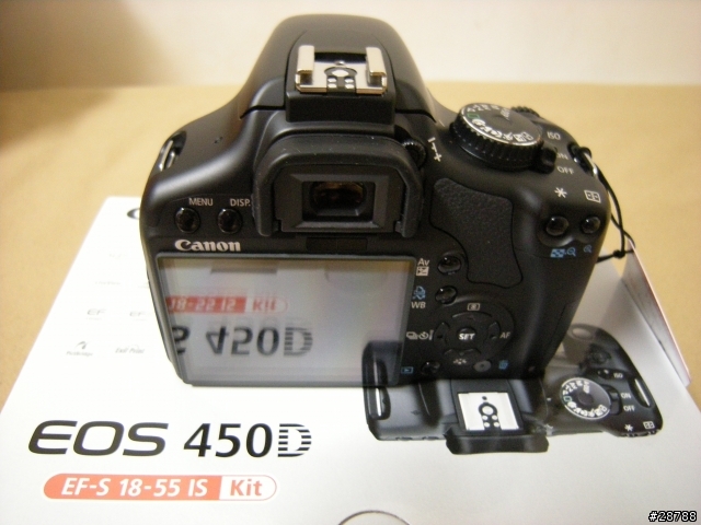 Canon 450D 簡單開箱